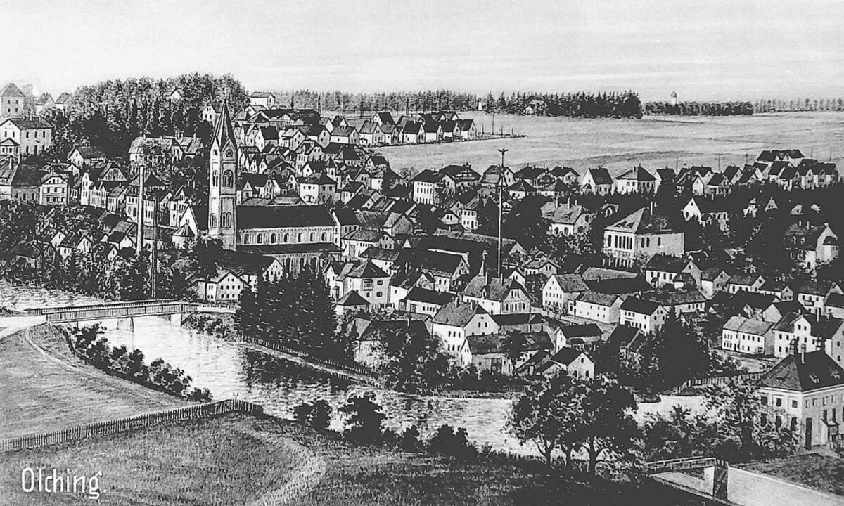 Postkarte 1933