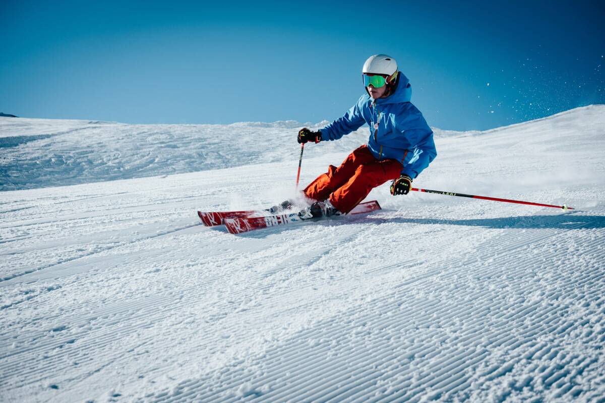 Skifahren Wintersport
