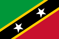 Flagge St Kitts und Nevis
