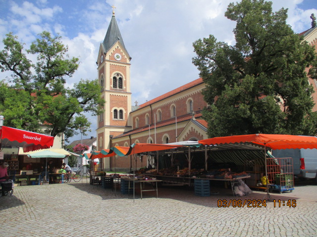Wochenmarkt Kirche