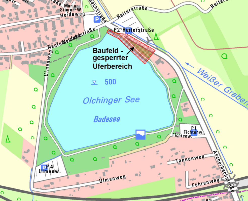 Sanierung Nordostufer Olchinger See