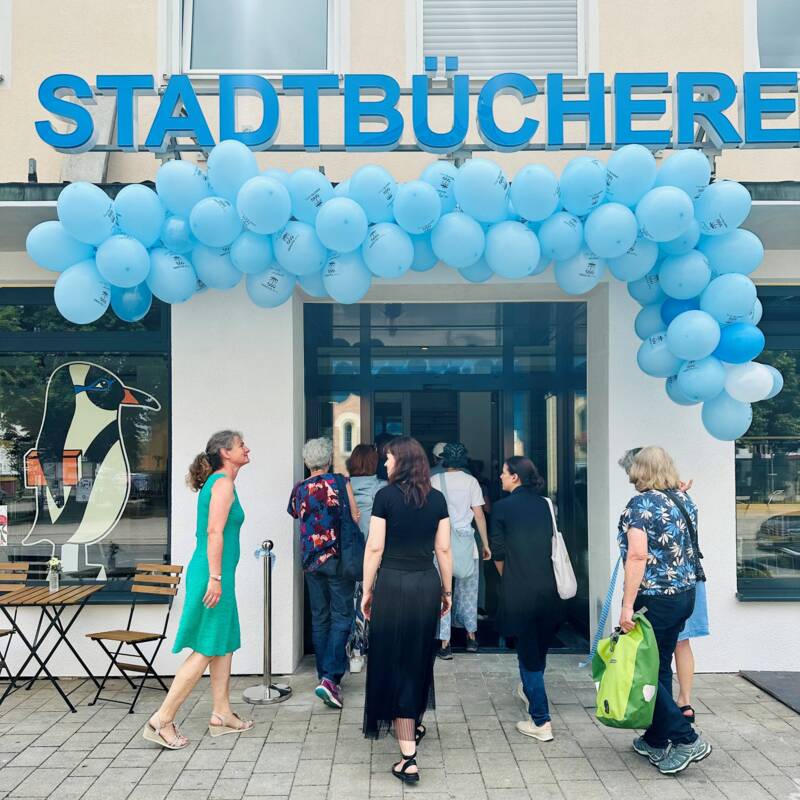 Stadtbücherei Eröffnung