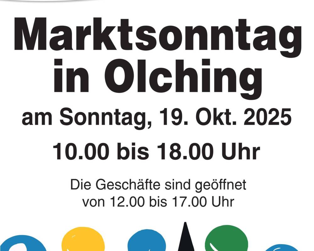 Marktsonntag Herbst 2025