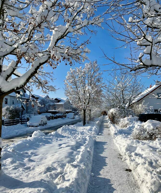 Schnee räumen